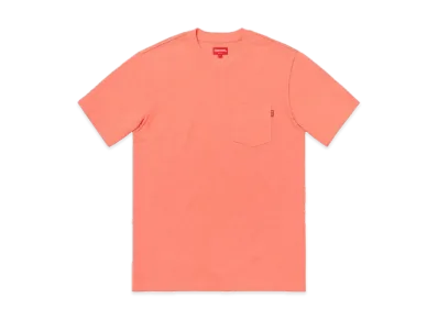 Supreme S/S Pocket Tee "Coral"(18FW)