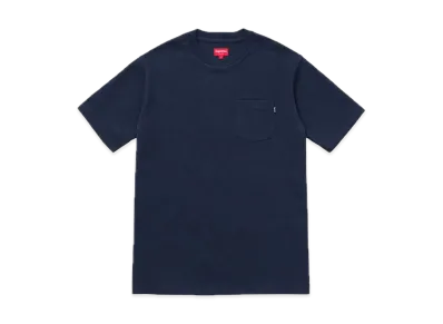 Supreme S/S Pocket Tee "Navy"(18FW)