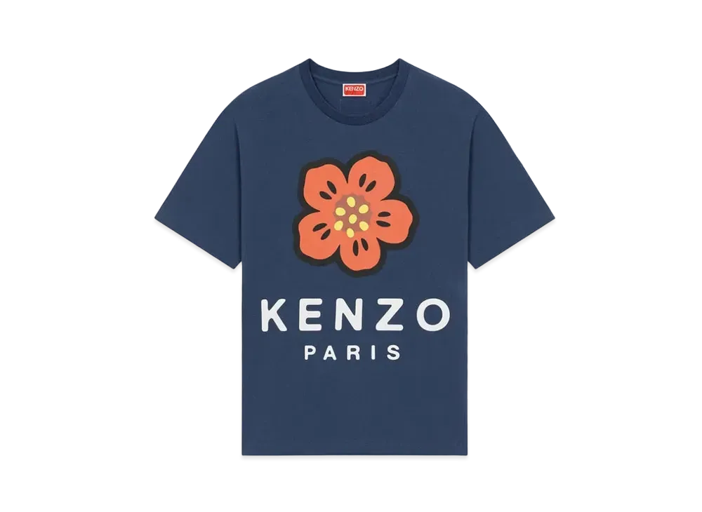 KENZO 'BOKE FLOWER' T-SHIRT "Midnight Blue"