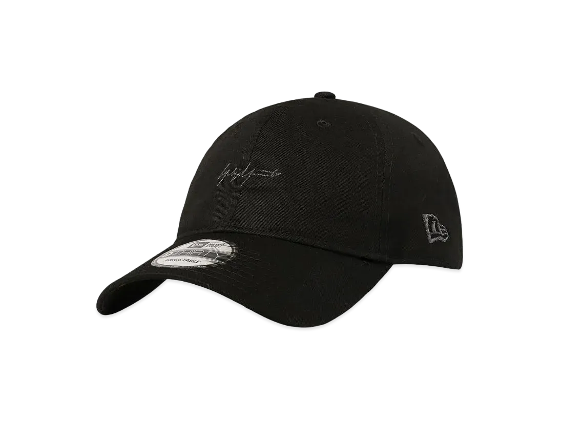 NEW ERA 9Thirty Yohji Yamamoto SS21 SignatureLogo "MetalicBlack"