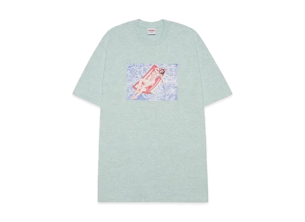 Supreme Float Tee "Heather Blue"
