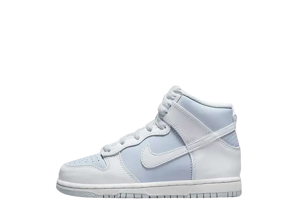 ナイキ PS ダンク ハイ "サミット ホワイト/ピュア プラチナム"(キッズ)