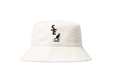 WIND AND SEA X KANGOL BERMUDA BUCKET "White"