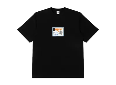 BlackEyePatch Label Caution Tee "Black"