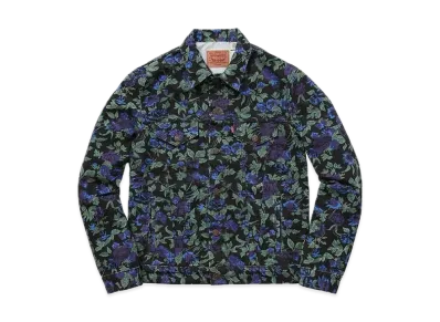 Supreme LEVI'S Custom Fit Roses Trucker Jacket "Black"