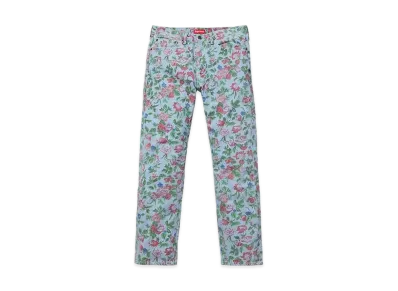 Supreme LEVI'S Custom Fit Roses 505 Jean "Blue"