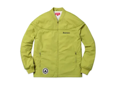Supreme Thrasher Poplin Crew Jacket "Yellow"