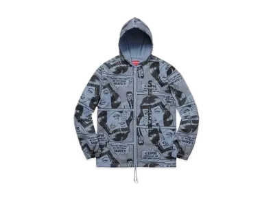 Supreme Thrasher Boyfriend Hooded Zip Up "Blue"