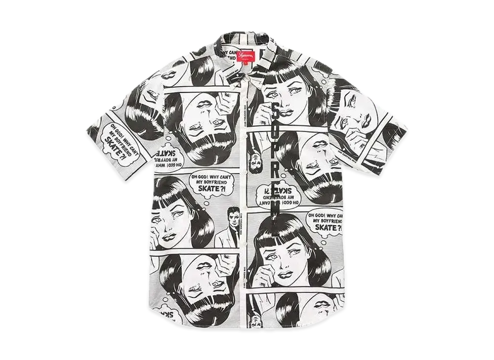 Supreme Thrasher Boyfriend S/S Shirt "White"