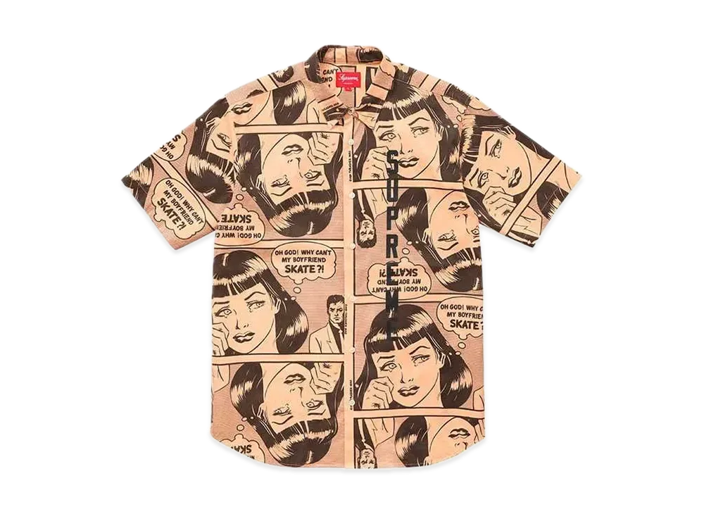 Supreme Thrasher Boyfriend S/S Shirt "Orange"