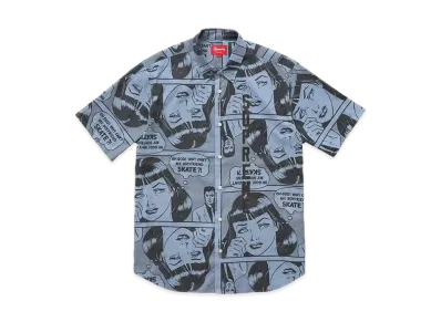 Supreme Thrasher Boyfriend S/S Shirt "Blue"
