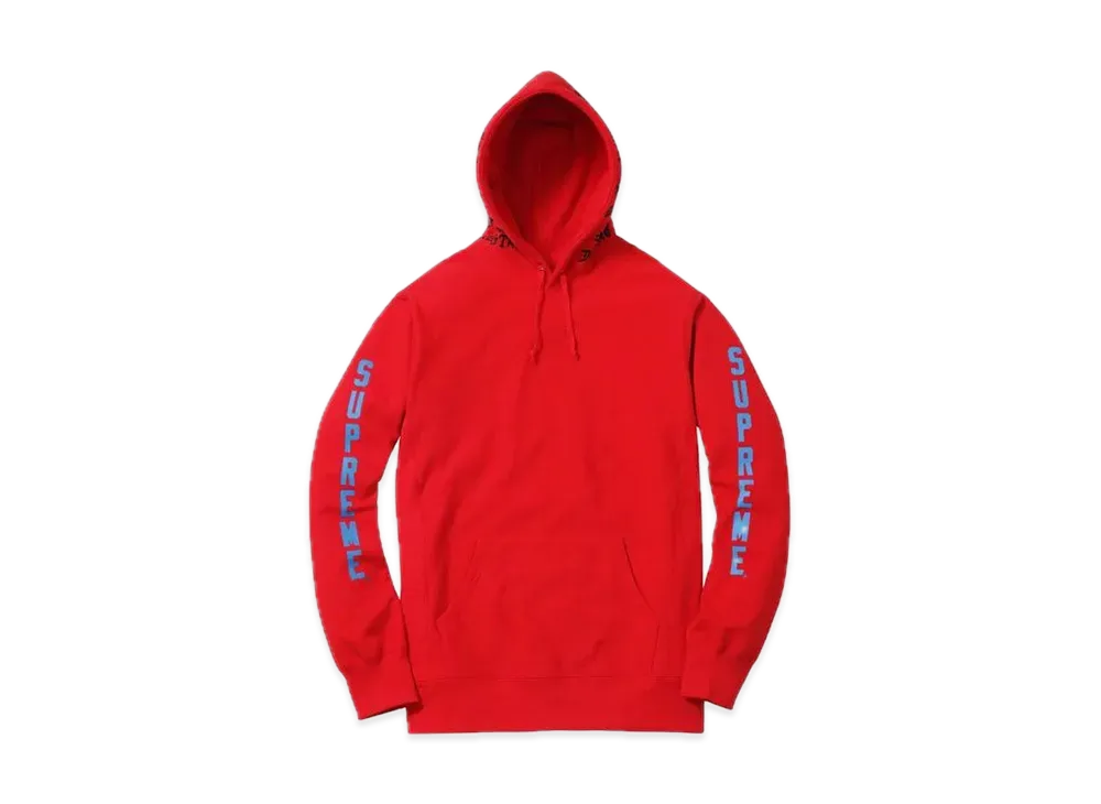 Supreme Thrasher Boyfriend Hooded Sweatshirt "Red"