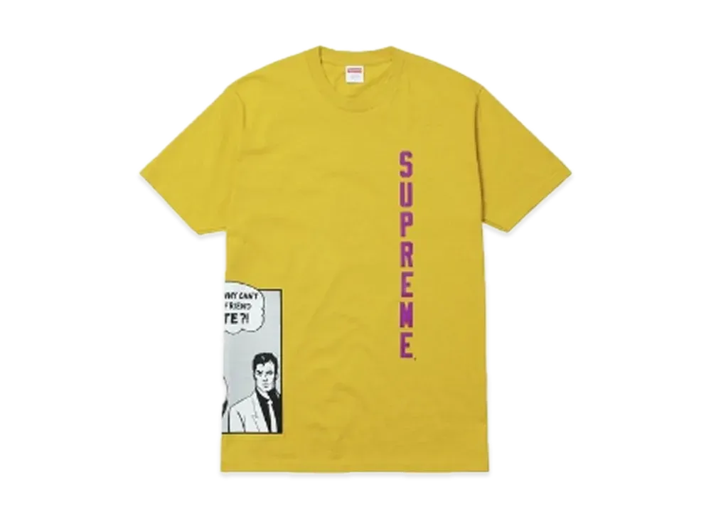 Supreme Thrasher Boyfriend T-Shirt "Yellow"