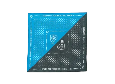 HUMAN MADE MONTHLY BANDANA AUGUST "Blue"