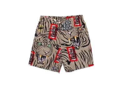 BlackEyePatch WACKO MARIA TIM LEHI Hawaiian Shorts "Beige"