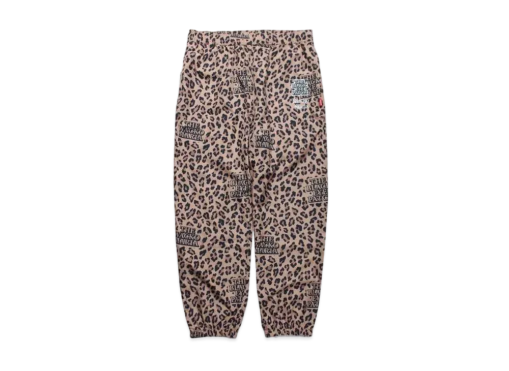 BlackEyePatch WACKO MARIA Leopard Track Pants "Brown"