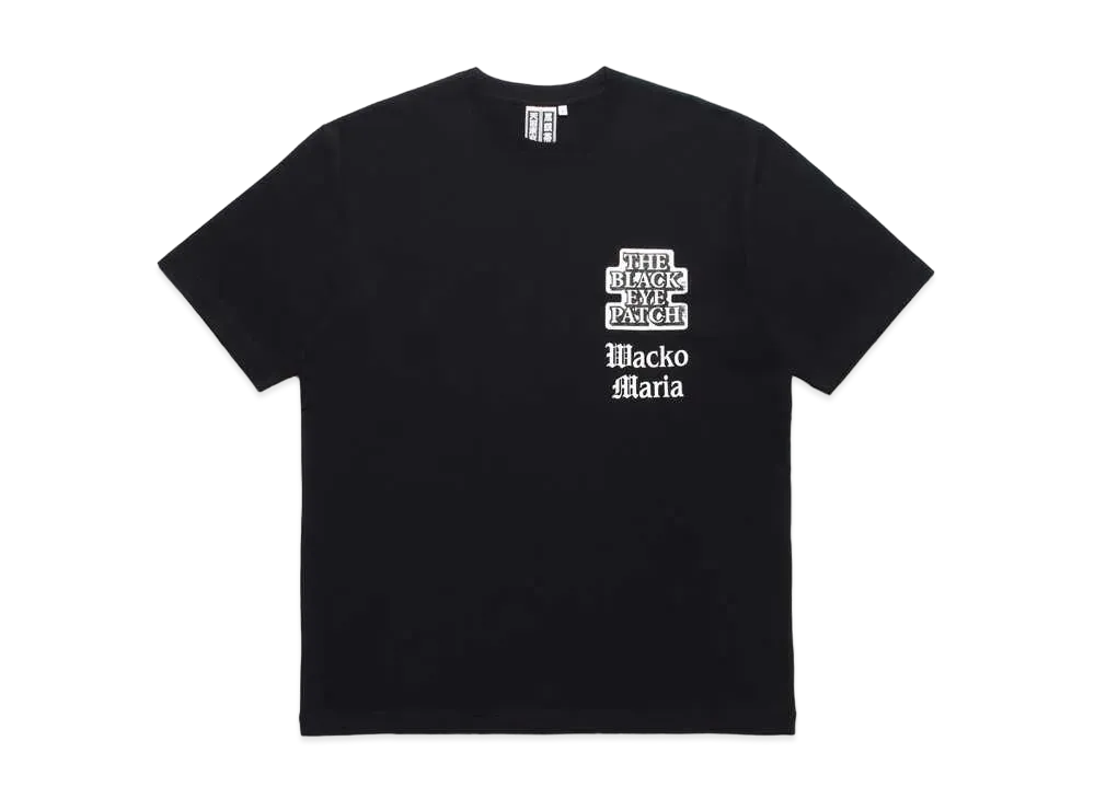 BlackEyePatch WACKO MARIA Crew Neck T-Shirt "Black"