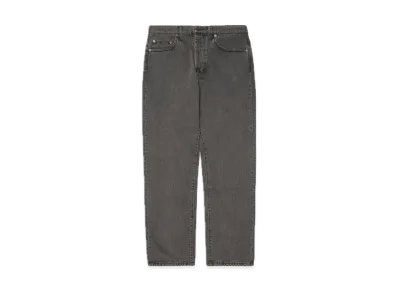 Supreme Regular Jean "Washed Black"(22SS)