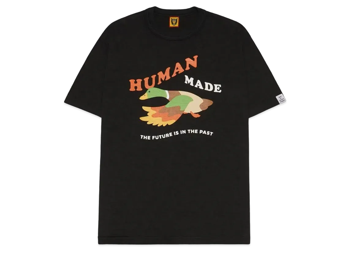 HUMAN MADE FLYING DUCK T-SHIRT "Black"