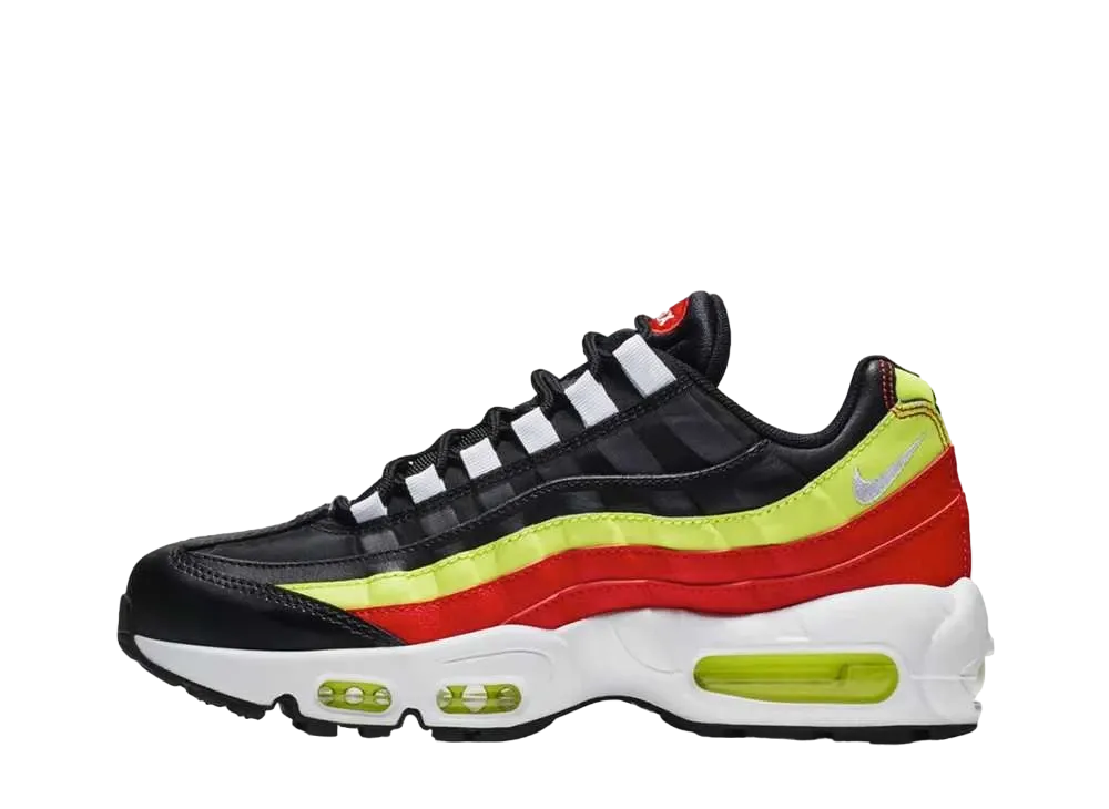 ナイキ ウィメンズ エアマックス95 "ブラック/ネオンレッド"