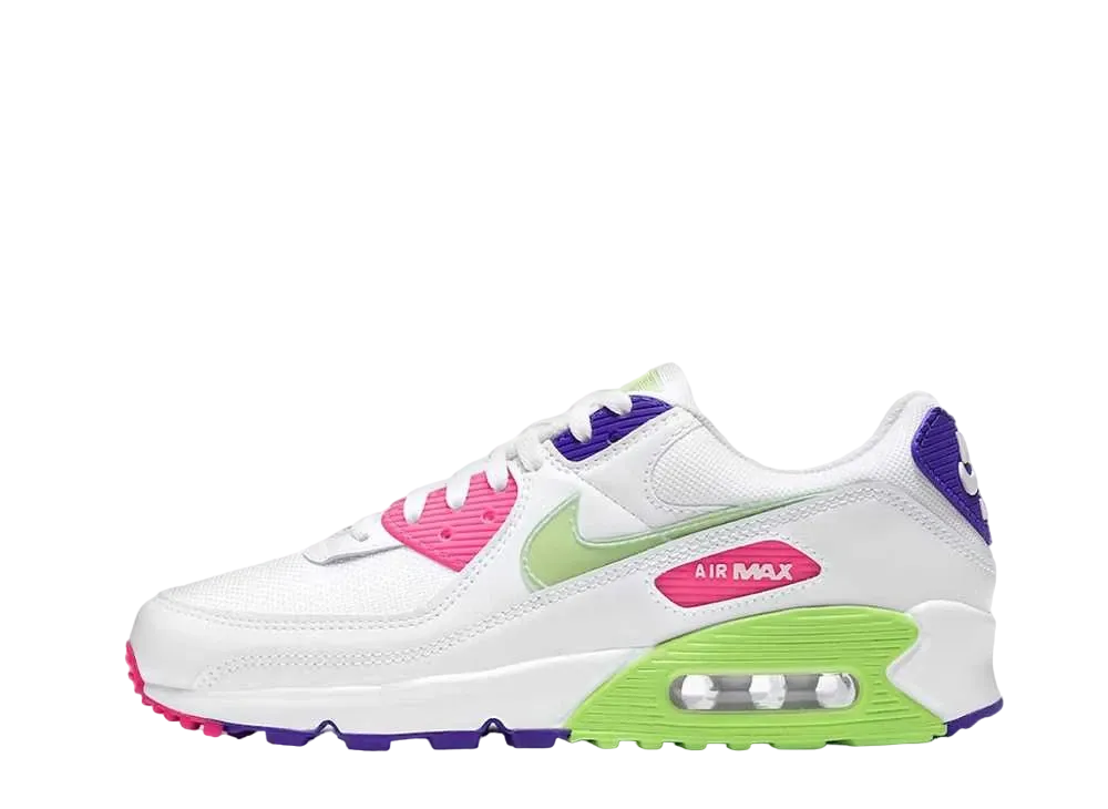 Nike Women's Air Max 90 "White Neon"