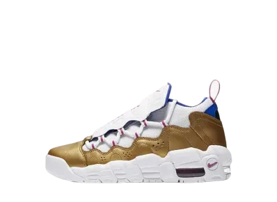 Nik GS Air More Money "White/Metallic Gold"