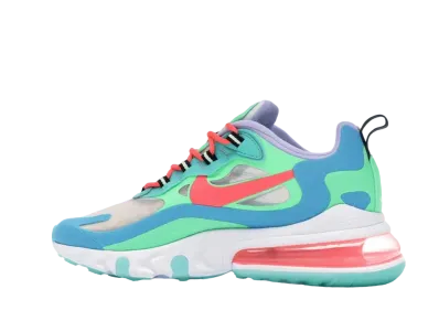 Nike Women's Air Max 270 React "Blue/Green"