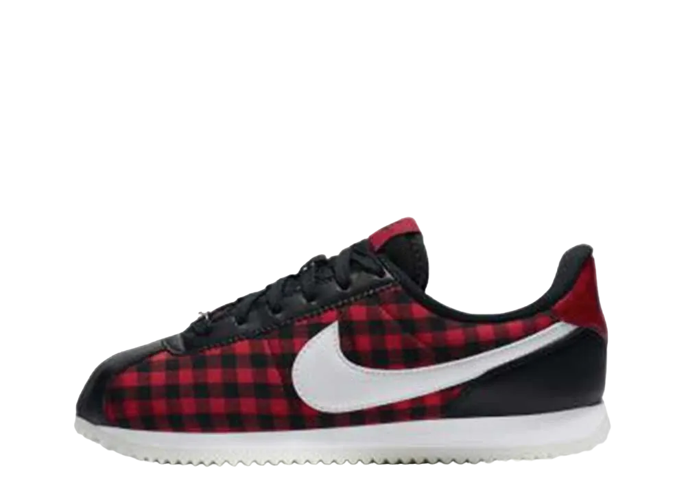 Nike GS Cortez Basic SE "Black/Summit White/Gym Red"