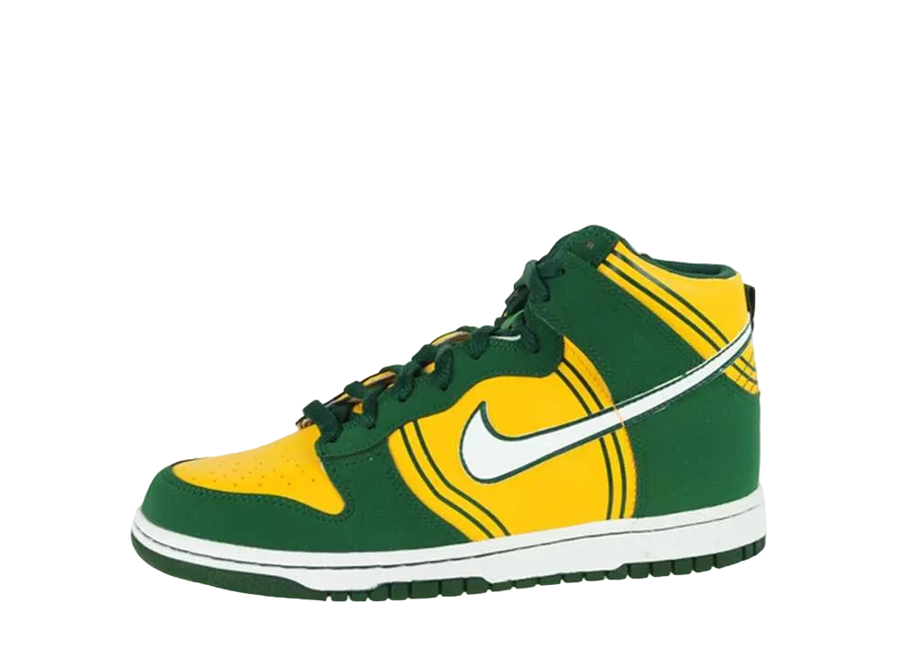 クレヨラ クレヨン × ナイキ GS ダンク ハイ "ホワイト/チーム グリーン"