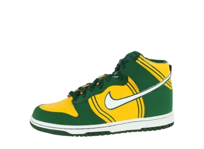 クレヨラ クレヨン × ナイキ GS ダンク ハイ "ホワイト/チーム グリーン"