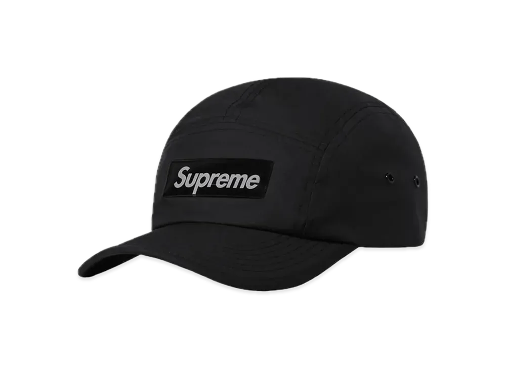 Supreme Inset Gel Camp Cap "Black"
