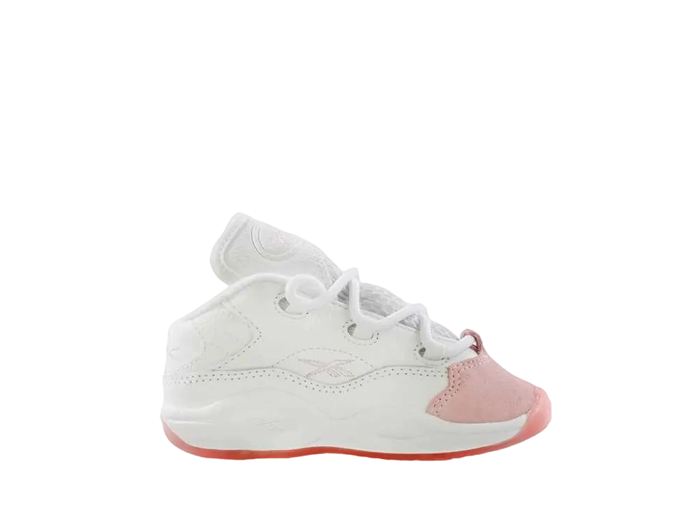 リーボック TD クエスチョン ミッド "ピンク トゥ"(キッズ)