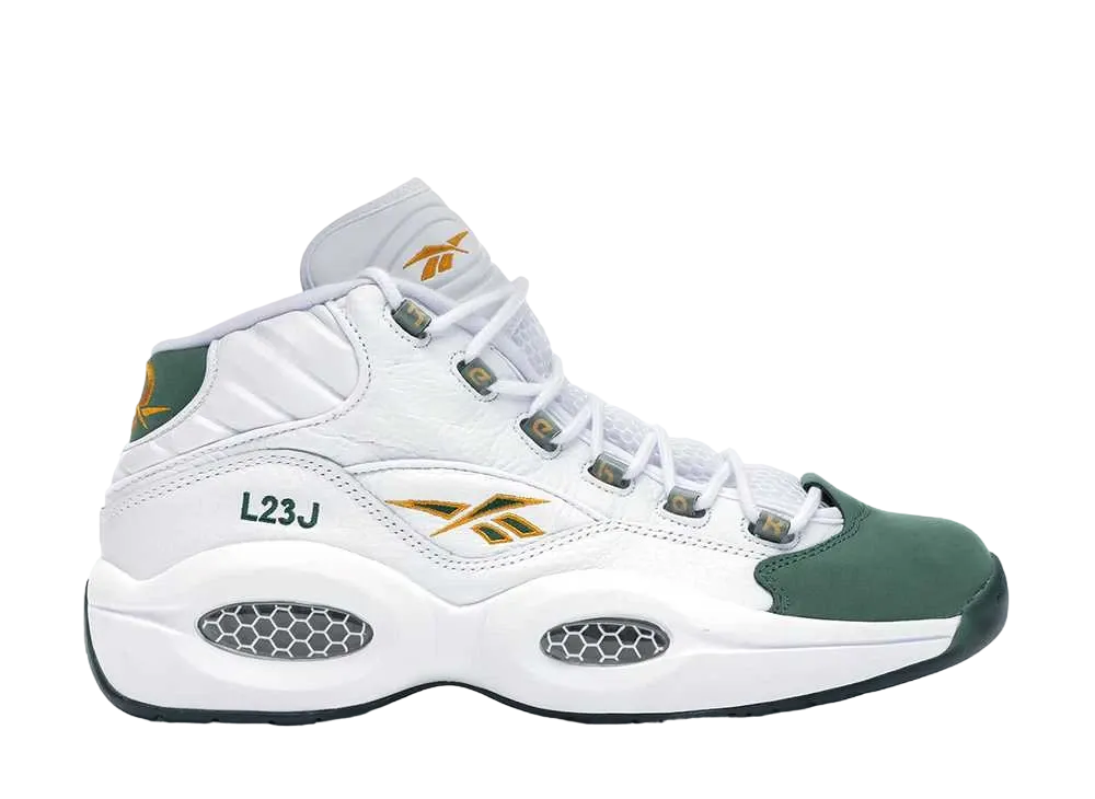 Packer Shoes × Reebok Question Mid For Player Use Only Lebron "White"