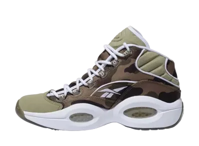 A BATHING APE®︎ × mita sneakers × Reebok Question Mid 1st "Camo"