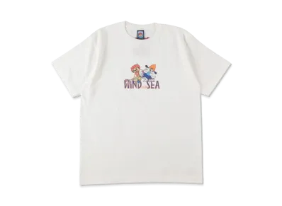 WIND AND SEA x UM JAMMER LAMMY (LAMMY × PARAPPA) S/S TEE "White"