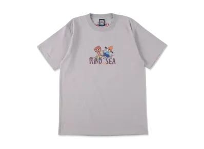WIND AND SEA x UM JAMMER LAMMY (LAMMY × PARAPPA) S/S TEE "Gray"