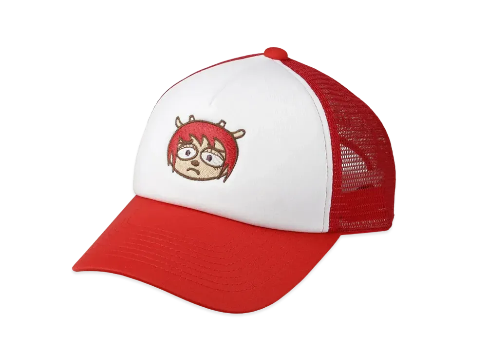 WIND AND SEA x UM JAMMER LAMMY MESH CAP "Red"