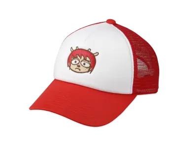 WIND AND SEA x UM JAMMER LAMMY MESH CAP "Red"