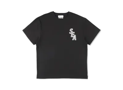 WIND AND SEA S_E_A GINGHAM PLAID S/S TEE "Black"