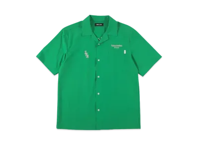 WIND AND SEA S_E_A (WDS) OPEN COLLAR SHIRT "Green"