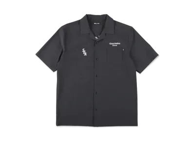 WIND AND SEA S_E_A (WDS) OPEN COLLAR SHIRT "Black"