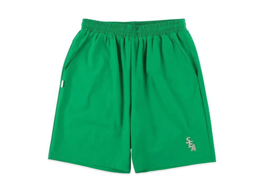 WIND AND SEA S_E_A (WDS) SHORTS "Green"