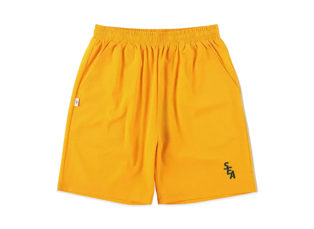 WIND AND SEA S_E_A (WDS) SHORTS "Yellow"