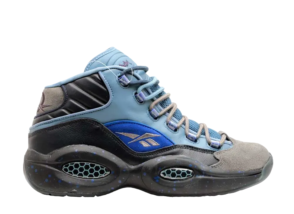 Stash × Reebok Question Mid " Stash/Grey Navy Ultramarine"