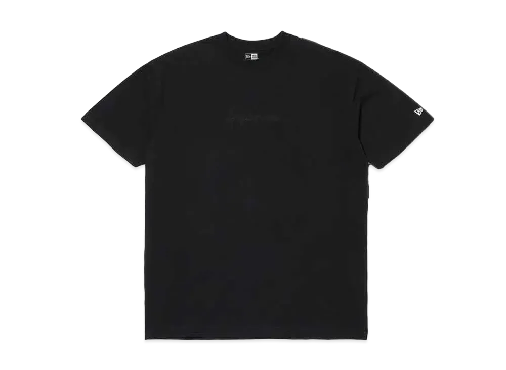NEW ERA x Yohji Yamamoto FW22 Signature Logo Mikaeri Bijin S/S Cotton Tee "Black/Black"