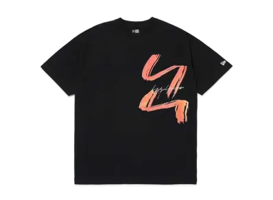 NEW ERA x Yohji Yamamoto FW22 Signature Logo YY S/S Cotton Tee "Black"