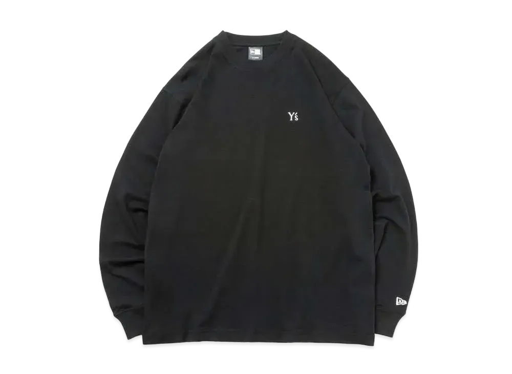 NEW ERA x Yohji Yamamoto Y's FW22 Regular Fit L/S Cotton Tee "Black"