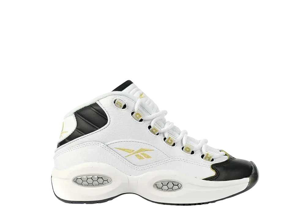 リーボック GS クエスチョン ミッド "ブラック トー"