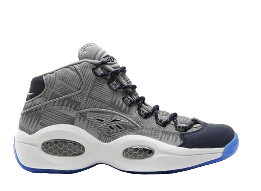 メジャー DC × リーボック クエスチョン ミッド ジョージタウン "ティン グレー"