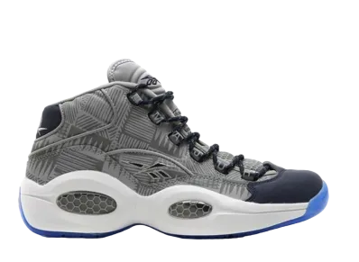 Major DC × Reebok Question Mid Georgetown "Tin Grey"